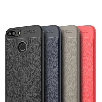 Textured soft TPU protective phone cases for Honor 10 Lite in black, navy, beige, and red