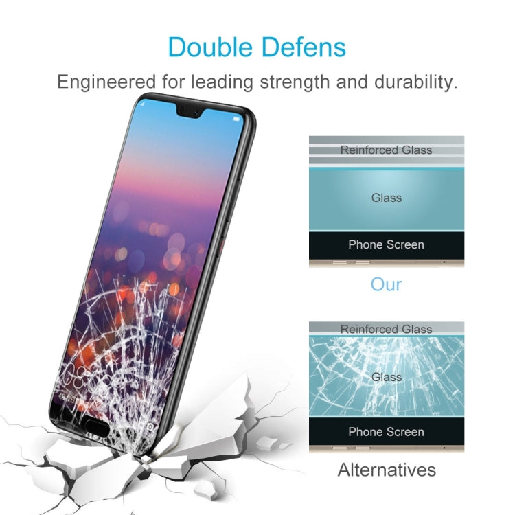 Tempered glass screen protector for Huawei P20 with impact resistance graphic