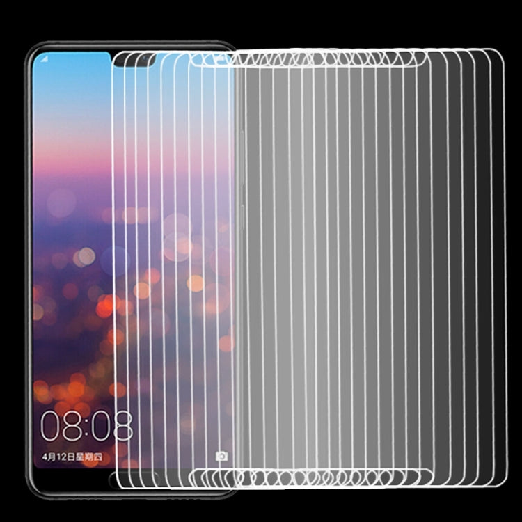 Pack of clear tempered glass screen protectors for Huawei P20, multiple pieces
