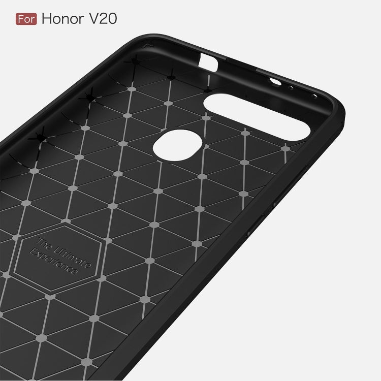 Black TPU phone case interior with camera and speaker cutouts, raised corners
