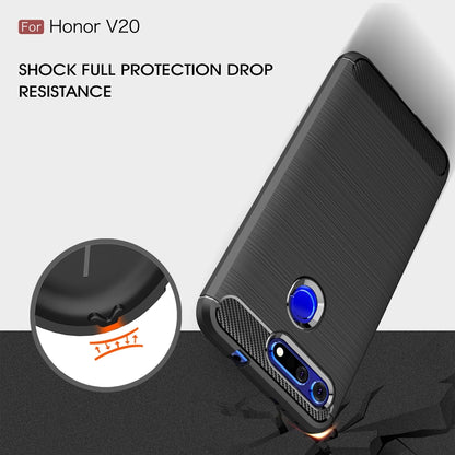 Black TPU phone case with grippy texture and raised corners for drop protection