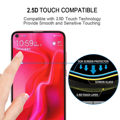 Tempered glass screen protector for Huawei Nova 4, touch-compatible with 2.5D edges
