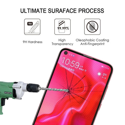 Tempered glass screen protector for Huawei Nova 4 with 9H hardness and anti-fingerprint coating