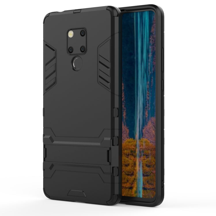 Shockproof black phone case with raised corners and back camera cutout