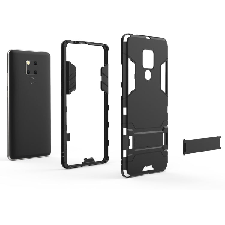 Shockproof black phone case with open frame and button/port cutouts