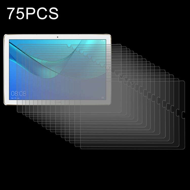 Tempered glass screen protector film set for 10.8-inch tablet, 75 pcs