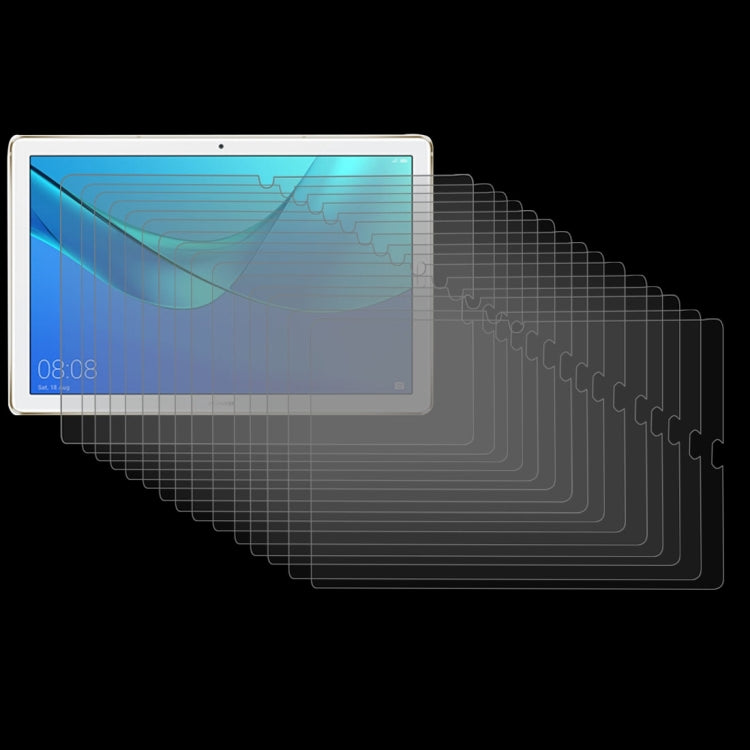 Tempered glass screen protector film set for 10.8-inch tablet, 75 pcs
