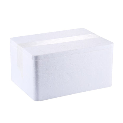 White protective foam block for packaging the screen protector set
