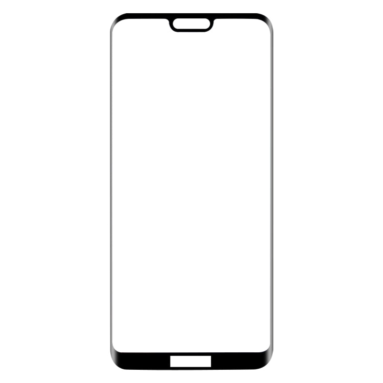 Tempered glass screen protector for Huawei P20 Lite with curved edges, clear