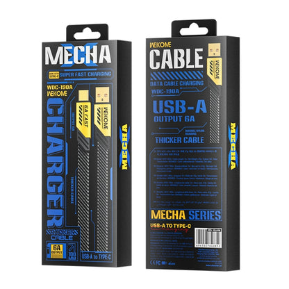 USB to USB-C fast charge data cable retail box, USB-A to USB-C, 1m