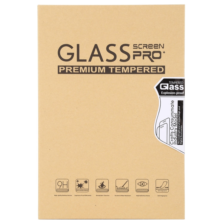 Tempered glass screen protector paper package with GLASS screen pro premium tempered branding