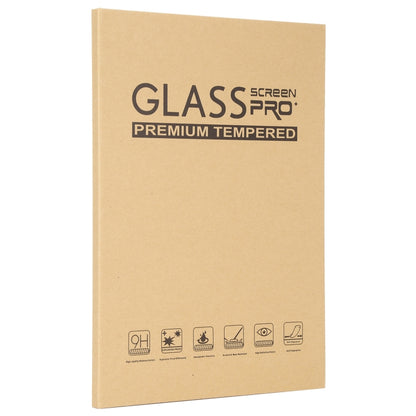 Tempered glass screen protector paper package, GLASS screen pro premium tempered front view