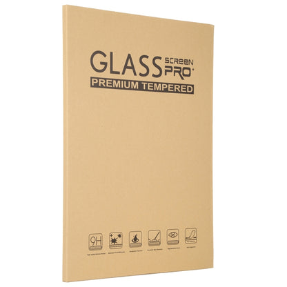 ScreenPro GlassPro premium tempered glass screen protector box front, kraft brown
