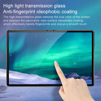 Lenovo tablet tempered glass screen protector with finger swipe on display