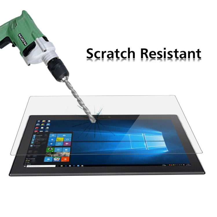 Tempered glass screen protector film for Lenovo tablet, scratch-resistant, clear