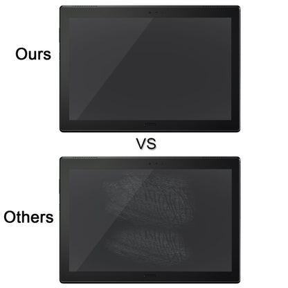 Tempered glass screen protector film comparison for tablet screen, ours vs others