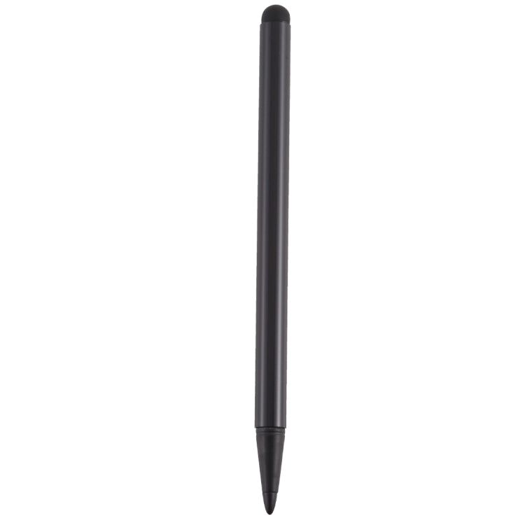 Black capacitive stylus pen with pointed tip