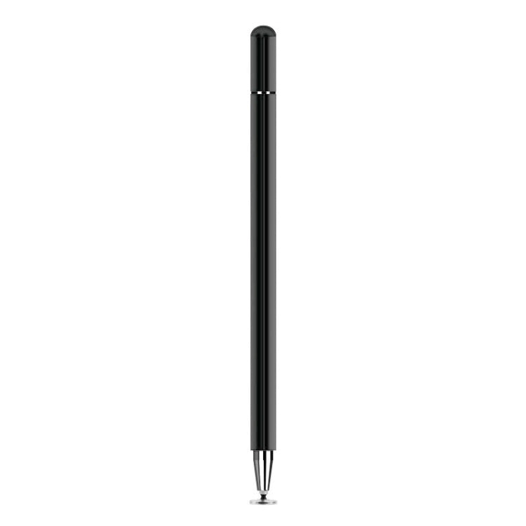 Black capacitive touch stylus pen with pointed tip