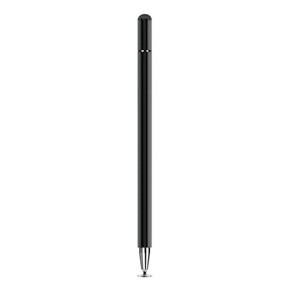 Black capacitive touch stylus pen with pointed tip