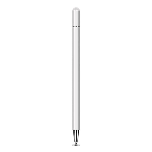 White capacitive touch stylus pen with pointed tip