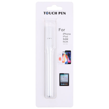 Universal capacitive stylus pen in clear retail blister package