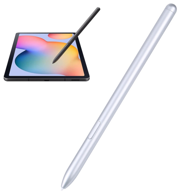 Silver stylus pen with fine tip for tablets