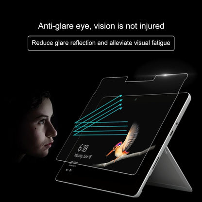 Anti-glare tempered glass screen protector for 10-inch Surface Go, reduced reflections