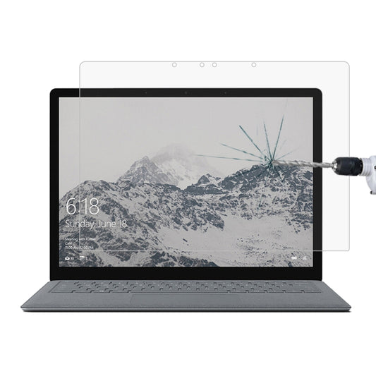 Clear tempered glass screen protector film for Surface Laptop 13.5, full coverage