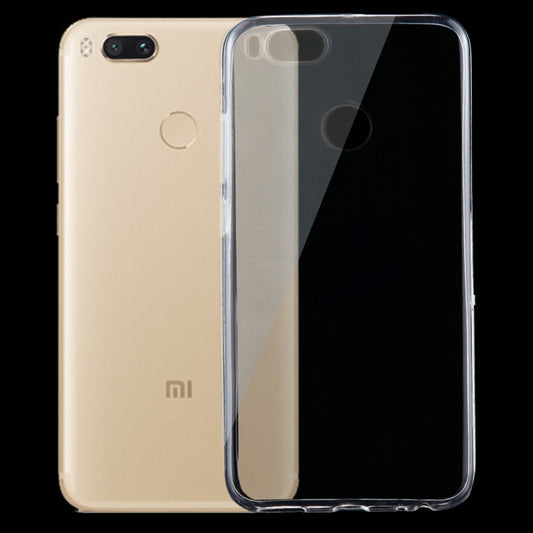 Ultra-thin transparent TPU phone case with camera and button cutouts