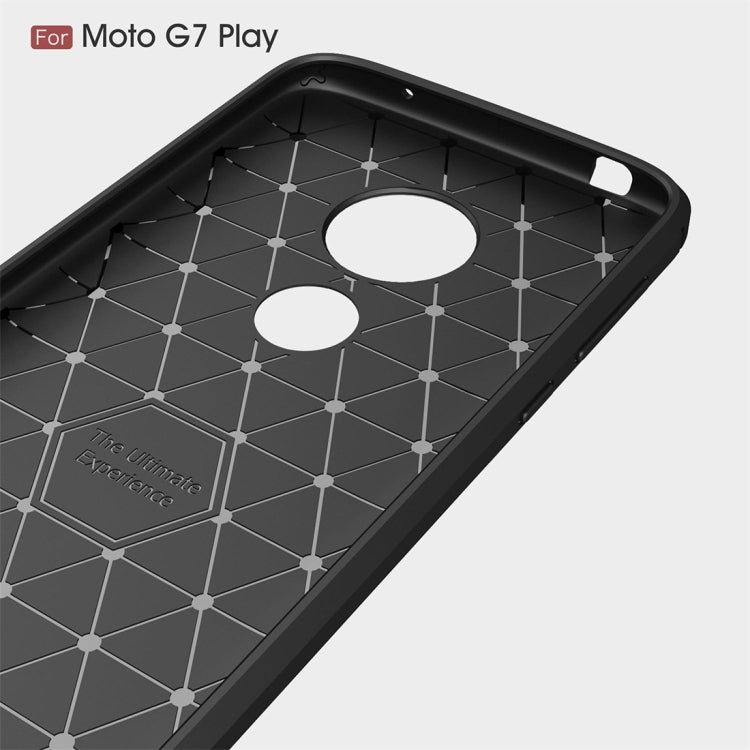 TPU phone case interior frame with cutouts for Moto G7 Play EU.