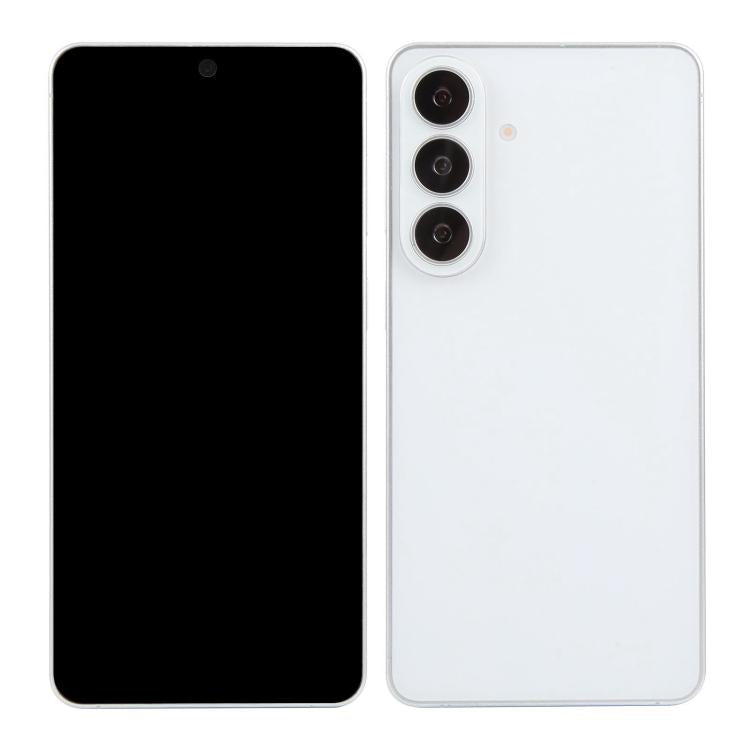 Samsung Galaxy S26 5G dummy display phone, black screen front and white rear