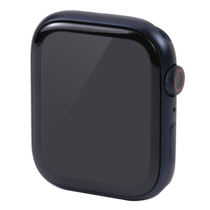Apple Watch display dummy with dark screen and navy case, side button visible