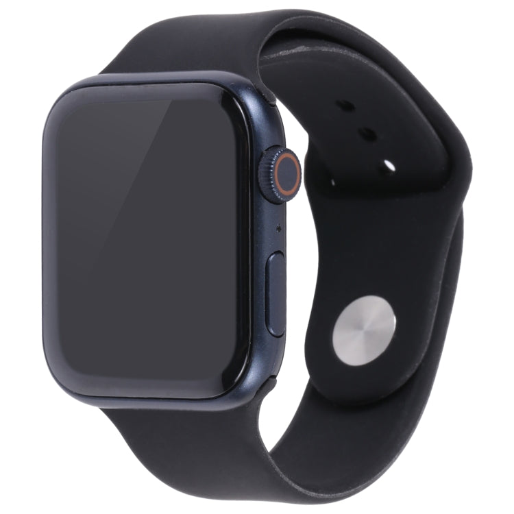 40mm Apple Watch dummy display model with black screen, black silicone band