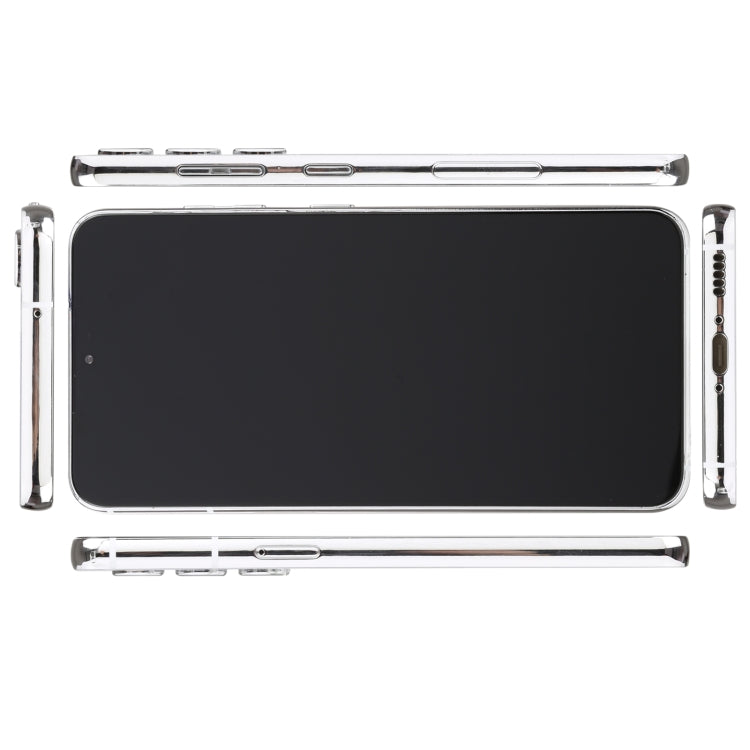 Samsung Galaxy S23 dummy display frame with black screen panel and side edges.