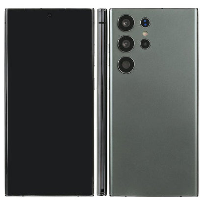 Samsung Galaxy S23 Ultra fake dummy display phone, black front with green back
