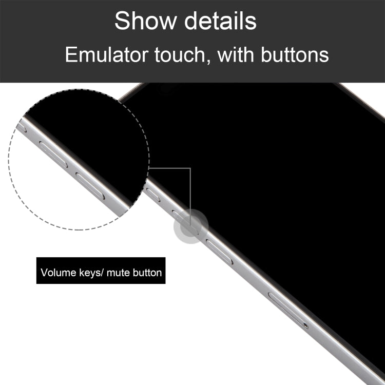 iPhone 15 Pro dummy display model side with volume and mute buttons