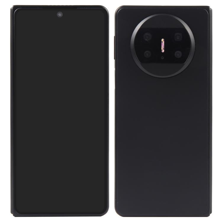 Black Huawei Mate X3 dummy display, front and back panels