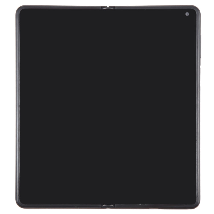 Black Huawei Mate X3 dummy display, front view with dark screen