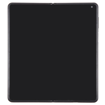Black Huawei Mate X3 dummy display, front view with dark screen