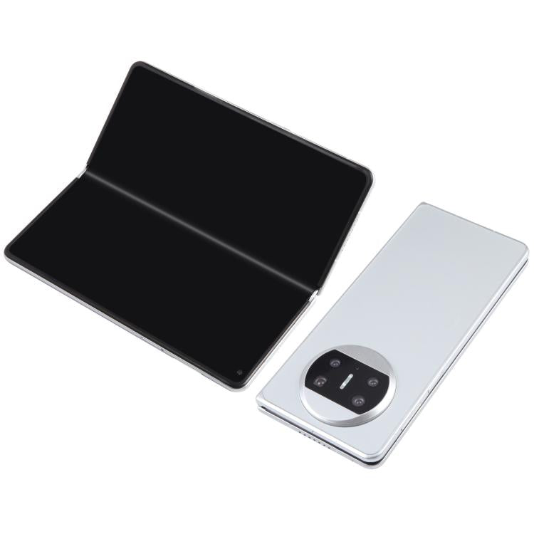 Black and white Huawei Mate X3 dummy display phones, front and back