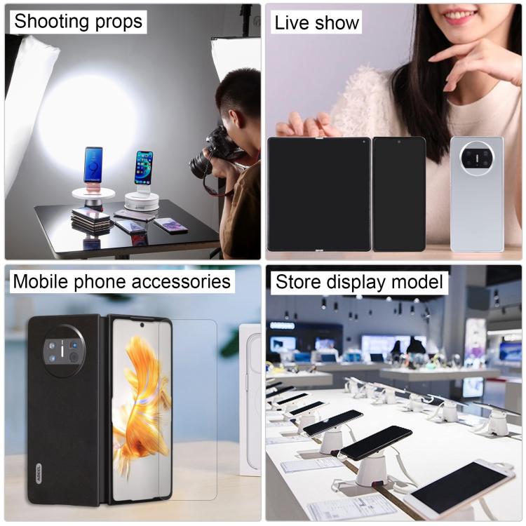Phone display model accessories with dummy Huawei Mate X3 screens