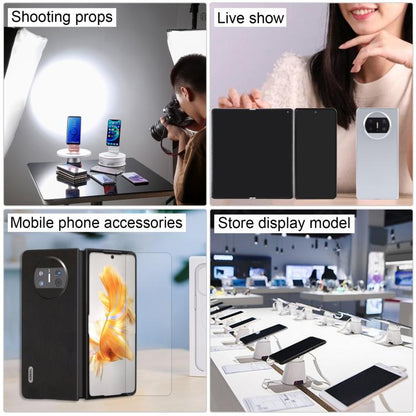 Phone display model accessories with dummy Huawei Mate X3 screens