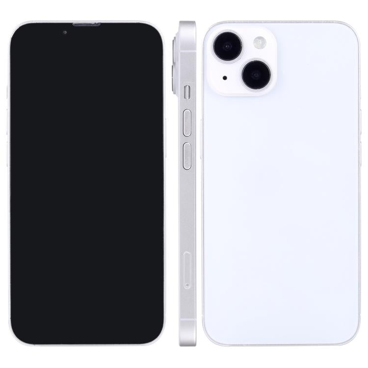 iPhone 14 dummy display phone, black front screen with white back