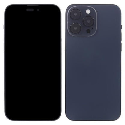 Phone dummy display model set with black front screen and dark blue back