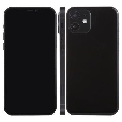 iPhone 12 dummy display model with black front screen and black rear backplate