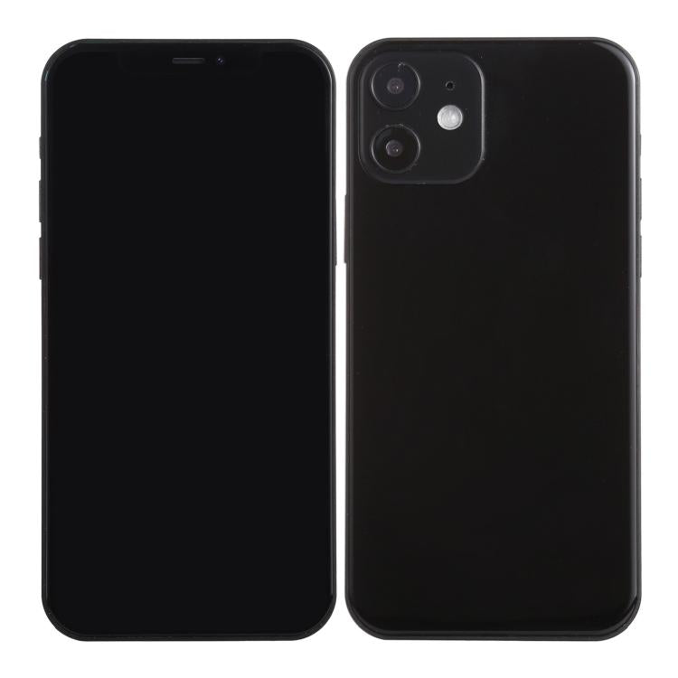 iPhone 12 dummy display model with black front screen and black rear
