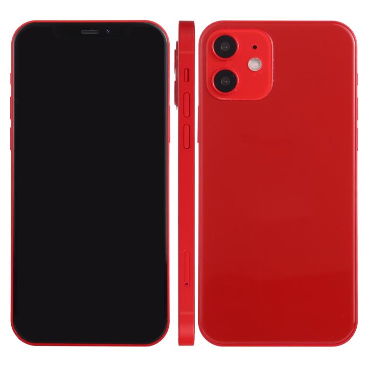 iPhone 12 dummy display model with black front screen and red rear