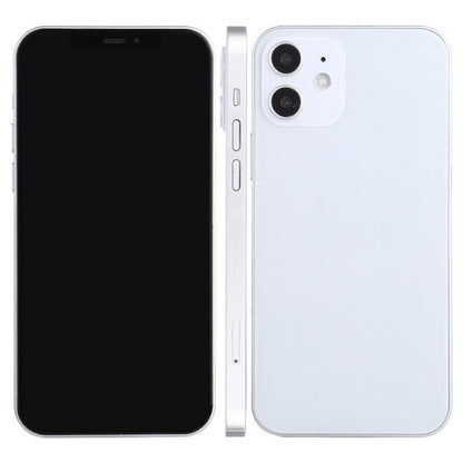 iPhone 12 dummy display model with black front screen and white rear