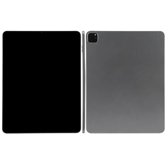 Tablet dummy display model with black front screen and silver back with camera module