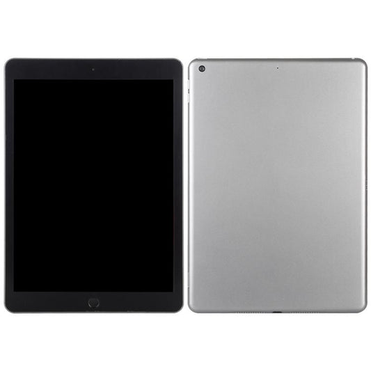 Tablet display dummy iPad model with black screen and silver back
